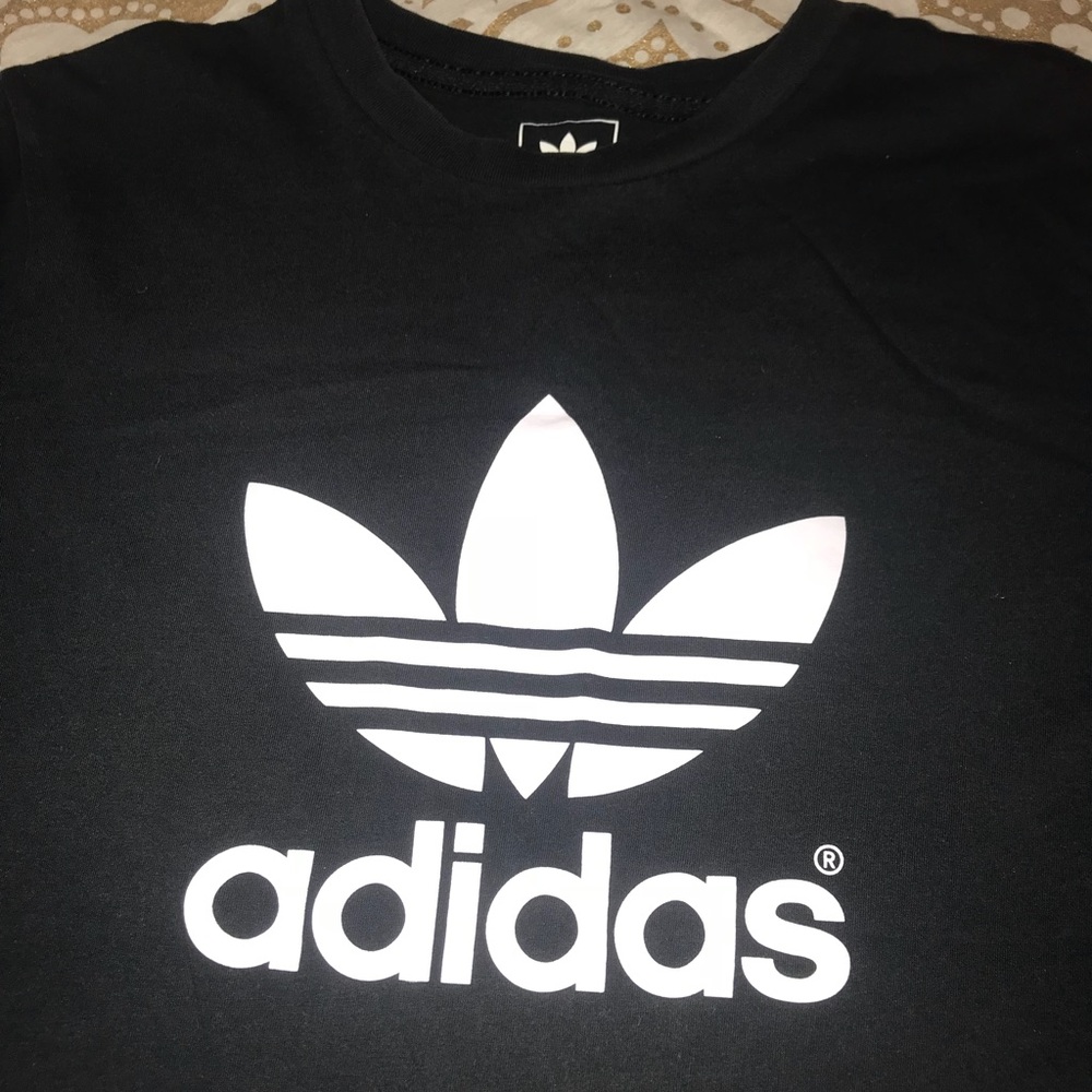 Black adidas tee!